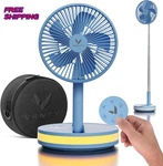Venty Portable Fan Wireless Battery Operated 4 Speeds Led Lighting Carrycase. Fixed Price $138.16.