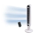 Lasko 3-SPEED Remote Controlled Oscillating Tower Fan, White, 2510. Fixed Price $70.00.