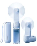 Gaiatop Portable Handheld Fan, 3 1 Mini Small Sky Blue. Fixed Price $14.75.