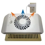 Suncourt EZ8 Quiet Register Booster Fan Equalizer Heating Cooling 8-SPEED White. Fixed Price $82.32.
