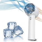 Ice Cooling Handheld Fan, Refrigerating Pad Built-in Mini Turbine.... Fixed Price $24.62.
