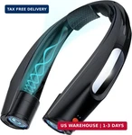 Zeefo Portable Neck Fan, Hands Free Personal Fan- 6000MAH Battery Operated, Usb. Fixed Price $37.48.