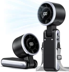 Portable Handheld Turbo Fan 5 Gear High Speed 4000MAH Rechargeable Gift. Fixed Price $14.39.