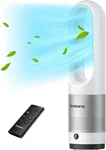 Bladeless Fan For Bedroom, 22" Tower With Remote, 8 Speeds, Hour Timer, 90. Fixed Price $150.78.