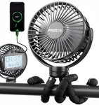 Frizcol Portable Stroller Fan Use As Power Bank 65H 12000MAH Battery Operated. Fixed Price $33.39.