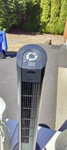 Sunter Oscillating Tower Fan With Remote Control. Fixed Price $19.99.