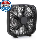 Amazon Basics 3 Speed Box Fan, Indoor Electric For Home Cooling, 5 Blades,. Fixed Price $65.33.