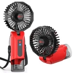 Ohyes Magnetic Handheld 4IN Fan Fit For Milwaukee 12V Battery Medium, Black. Fixed Price $51.59.