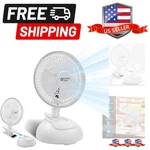 6 2-SPEED Combo Clip Desk Fan With Removable Base, Strong Clamp For Firm .... Fixed Price $33.29.