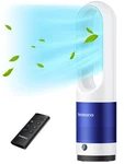 Bladeless Tower Fan With Remote 90 Degree Oscillation 8 Speeds Quiet Design. Fixed Price $105.90.