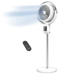 Lasko Airsense Pedestal Fan 24-SPEED Whisperforce Dc 3D Oscillation 39" Height. Fixed Price $83.99.