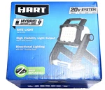 Hart Hybrid Battery Cord Site Light 20V System. Fixed Price $44.99.