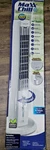 Maxx Chill Arctic Air Tower Bladeless Oscillating Standing Fan- New. Fixed Price $89.00.