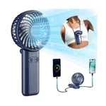 Upgraded Handheld Fan, 5 Speeds Strong Airflow Fan... Usa Fast Ship. Fixed Price $32.96.