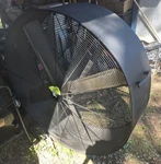 49' Metal Poly Industrial Fan. Fixed Price $400.00.