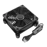Qirssyn Usb Computer Fan Quiet, 5V Powered With Speed 4.9X4.9X2.2IN. Fixed Price $22.96.