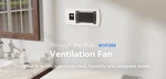 Keneelly Ultra Quiet Through Wall Ventilation Fan Remote Temp Control WVF200 New. Fixed Price $54.99.
