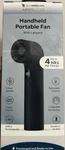 Techrebellion Airflow Handheld Mini Fan Rechargeable 5-SPEED Black. Fixed Price $17.75.