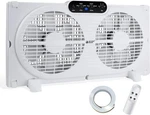 Beyond Breeze Twin Window Fan With Reversible Airflow, 9-INCH. Fixed Price $58.36.