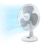 Comfort Zone Oscillating Fan, 16 Inches, 3 Speeds, Adjustable Tilt, White. Fixed Price $42.19.