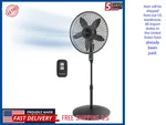 Lasko Cyclone Max 18" High Velocity Pedestal Fan W/ Remote Control S18605, Black. Fixed Price $42.99.