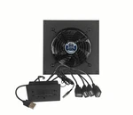 Cabcool Pro-metal Single 120MM Usb Fan Kit With Programmable Thermostat. Fixed Price $79.99.