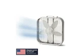 Lasko 20" Classic Box Fan With Weather-resistant Motor, 3 Speeds, White, New. Fixed Price $25.86.