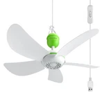 Mini Usb Ceiling Fan For Camping Tent 17" Portable Hanging Outdo. Fixed Price $25.90.