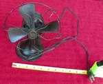 Antique Polar Cub (rare) Miniature Table Fan 3" Black Blades 6.5" Cage Works. Fixed Price $124.99.