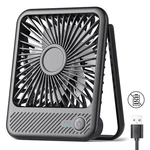Koonie Usb Desk Fan, Strong Wind Ultra Quiet Small 5 Inch, Mini Black. Fixed Price $14.62.