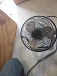 Mainstays SFC-225BR-1 9 High Velocity Floor Fan Wall Mount Black. Fixed Price $20.00.