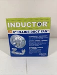 Suncourt DB206 Inductor 6" Inch In-line Fan Silver. Fixed Price $17.66.