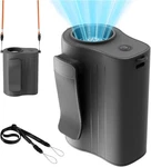 13300RPM Strong Airflow Waist Fan Portable Clip-on Wearable Mini Belt Neck. Fixed Price $17.99.