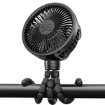 Portable Handheld Fan Usb Rechargeable Battery Operated Jet Black GF-35 Gusgu. Fixed Price $20.00.