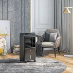 Homcom Mobile Air Cooler, Evaporative Ice Cooling Fan Humidifier Unit Used. Fixed Price $93.99.