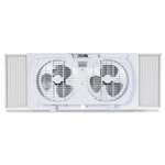 BFW9M 9" 2-SPEED Twin Window Fan Adjustable Side Panels. Fixed Price $50.99.