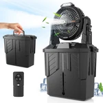 Portable Misting Fan With 6L Tank & 20,000MAH Battery 3-SPEED Outdoor Cooling. Fixed Price $32.99.