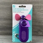 O2COOL Sport Carabiner Misting Pocket Fan Purple Battery Operated Works Great!. Fixed Price $5.85.