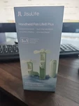 Jisulife Handheld Mini Fan, 3-IN-1 Green. Fixed Price $8.99.