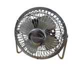 Vintage? Lakewood 5" Mini Electric Silver Metal Desk Fan Model HVDJ-4?. Fixed Price $24.00.
