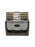 Lasko Model 4904 White & Gray Space-saving Pivoting Compact Table Top Fan. Fixed Price $34.99.