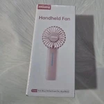 Higoing Portable Handheld Fan Pink, 3-SPEED, 1200MAH Rechargeable. Fixed Price $15.99.