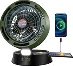 10400MAH Solar Camping Fan With Led Lantern, Rechargeable Portable 5W. Fixed Price $35.35.