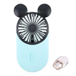 Decolife Cute Handheld Mini Usb Fan, Rechargeable Portable Standard, Blue. Fixed Price $21.11.