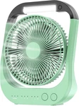 Atengeus Usb Desk With 10000MAH Battery, 4 Speeds, 8 Portable Camping Fan,. Fixed Price $43.19.