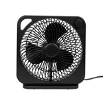 9-INCH Box Indoor Comfort Personal Ac Electric Fan, 3 Speeds Green River. Fixed Price $14.81.