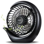 Viniper Portable Rechargeable Fan, Small Desk : 3 Speeds 6.2 Inch, Black. Fixed Price $30.29.