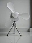 Mongery Portable Fan Rechargeable Usb For Indoor Living Room Desk White. Fixed Price $30.99.