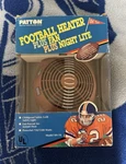 Patton Football Heater Fan Nightlight Nfl Chiefs Seahawks Bills Rams. Fixed Price $30.00.