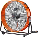 24" High Velocity Drum Fan, 8700 Cfm, 3-SPEED, Adjustable For Industrial Use. Fixed Price $165.99.